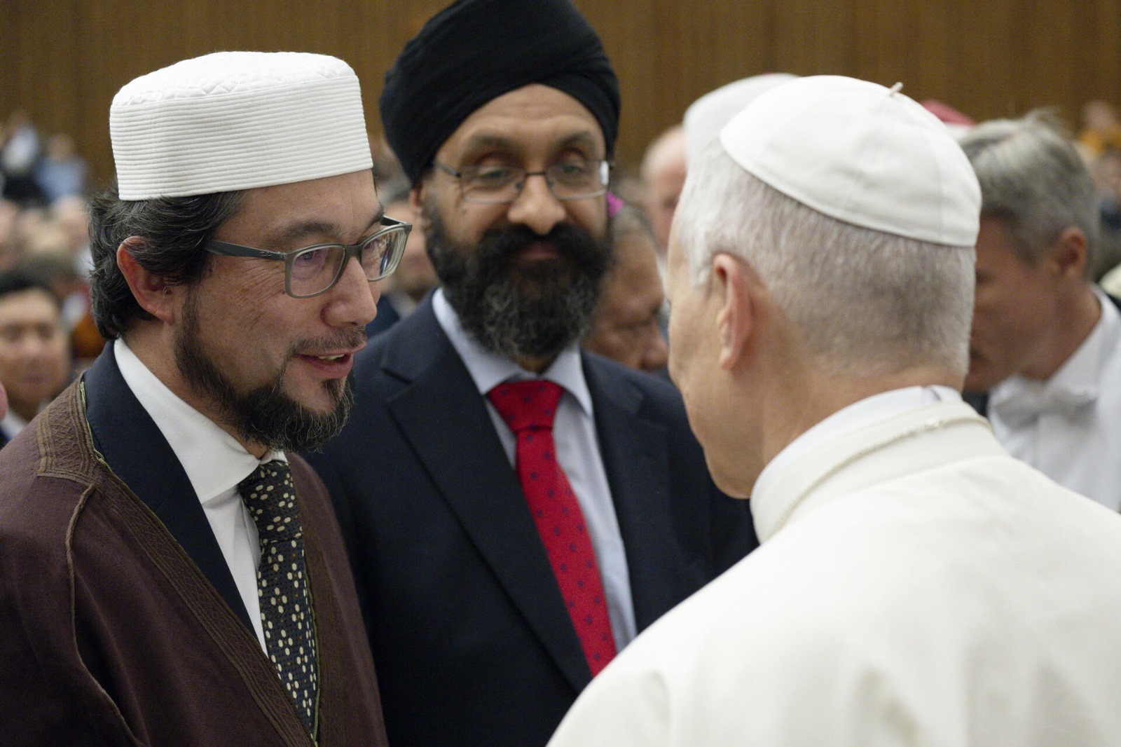 Imam Yahya Pallavicini meets Pope Leo XIV
